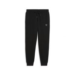 Damskie spodnie dresowe Essentials Elevated PUMA. Czarne spodnie dresowe damskie Puma, xl, bez wzorów, z bawełny. Za 229.00 zł.