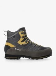 Buty trekkingowe męskie AKU Trekker Lite III Wide GTX. Szare trekkingi męskie Aku, trekkingowe, gore-tex. Za 983.39 zł.