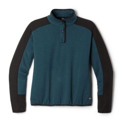 Damski sweter z golfem Mountain Hardwear Camplife. Czarne swetry damskie Mountain Hardwear, bez wzorów, sportowe, bez kołnierzyka, bez ramiączek, bez kaptura. Za 467.00 zł.
