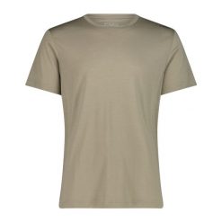 Koszulka męska CMP 32T7177U. Brązowe koszulki sportowe męskie CMP, m, bez wzorów, z materiału, bez kołnierzyka, bez ramiączek, trekkingowe. Za 195.00 zł.