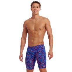 Spodenki do pływania Jammery Funky Trunks Frequency. Czerwone krótkie spodenki sportowe męskie FUNKY TRUNKS, m, bez wzorów, do pływania. Za 219.00 zł.