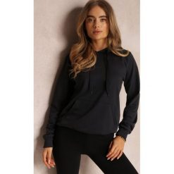 Czarna Bluza z Kapturem Lemine. Czarne bluzy damskie Renee, xl, bez wzorów, z dzianiny, z kapturem. Za 19.99 zł.
