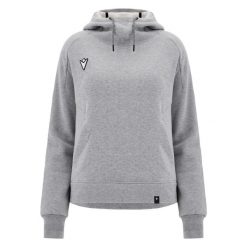 Bluza damska z kapturem Macron FCE Inari. Szare bluzy damskie Macron, bez wzorów, z kapturem. W wyprzedaży za 339.35 zł.