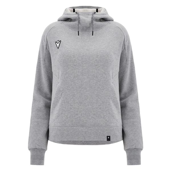 Bluza damska z kapturem Macron FCE Inari. Szare bluzy damskie Macron, m, bez wzorów, z bawełny, z kapturem. Za 347.70 zł.