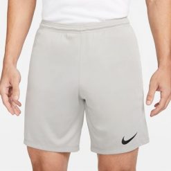 Spodenki Piłkarskie Męskie Nike Dry Park III. Szare szorty męskie Nike, m, bez wzorów. Za 79.99 zł.