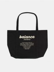 Materiałowa torba shopper z napisem - czarny. Czarne torebki shopper damskie Sinsay, bez wzorów, z materiału, bez dodatków. Za 25.99 zł.