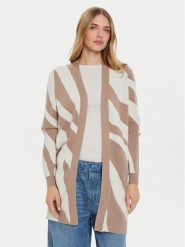 Vero Moda Kardigan Nancy 10310777 Beżowy Loose Fit. Brązowe kardigany damskie Vero Moda, xs, bez wzorów, z syntetyku. Za 99.99 zł.