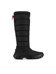 Hunter Śniegowce WFT2108WWU Czarny. Czarne śniegowce i trapery damskie Hunter, z materiału. Za 799.99 zł.
