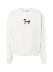 ONLY Bluza Kobiety Bawełna biały, M. Białe bluzy damskie Only, m, bez wzorów, z bawełny, bez kaptura. Za 199.95 zł.