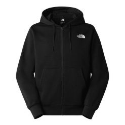 Bluza polarowa THE NORTH FACE NF0A8GQ7JK31 Czarny. Czarne bluzy męskie The North Face, l, bez wzorów, z bawełny, bez kaptura. Za 260.99 zł.