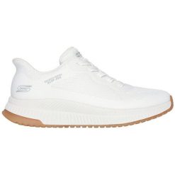 Adidasy Skechers Bobs Squad 4 - Stapl, Kobiety. Białe obuwie sportowe damskie Skechers, bez wzorów, trekkingowe. Za 359.99 zł.