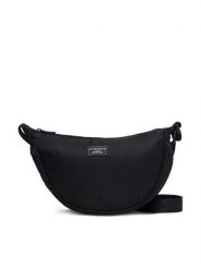 Guess Jeans Torebka W6RZ16 WK512 Czarny. Czarne listonoszki damskie Guess Jeans, z aplikacjami, z jeansu, bez dodatków. Za 219.99 zł.