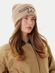 Weekend Max Mara Czapka Alben 2525576025 Beżowy. Brązowe rękawiczki damskie Weekend Max Mara, na zimę, bez wzorów, z materiału. Za 519.99 zł.