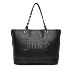 Torebka Juicy Couture. Czarne torebki do ręki damskie Juicy Couture, bez wzorów, bez dodatków. Za 389.99 zł.
