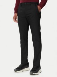 BOSS Chinosy TR_CommuterSL NextCo 50569813 Czarny Slim Fit. Czarne eleganckie spodnie męskie Boss, m, bez wzorów, z bawełny. Za 679.99 zł.