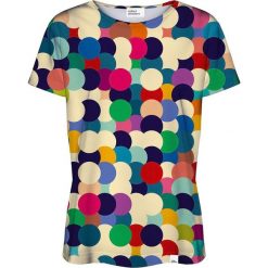 Colour Pleasure Koszulka damska CP-030 17 beżowo-niebieska r. XS/S. T-shirty damskie marki Colour Pleasure. Za 70.35 zł.