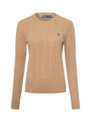 Polo Ralph Lauren Sweter z zawartością kaszmiru Kobiety Kaszmir beżowy, XS. Brązowe swetry damskie Polo Ralph Lauren, xs, bez wzorów, z dzianiny, bez kołnierzyka, bez ramiączek, bez kaptura. Za 1,199.95 zł.