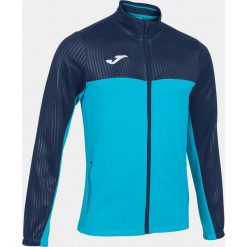 Bluza męska Jomamontreal full zip fluor turquise-navy. Niebieskie bluzy męskie Joma, l, bez wzorów, bez kaptura. Za 184.99 zł.