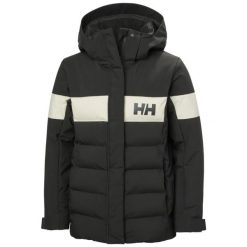 Dziewczęca kurtka narciarska Helly Hansen Diamond. Czarne kurtki i płaszcze dla dziewczynek Helly Hansen, na lato, bez wzorów, z poliesteru, długie, bez kaptura. Za 910.50 zł.