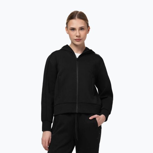 Bluza damska Pitbull Discovery Hooded Zip. Czarne bluzy damskie PITBULL, m, bez wzorów, z bawełny, bez kaptura. Za 219.99 zł.
