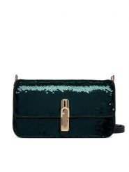 Furla Torebka Iride S WB01950 BX1377 CN 4491S Zielony. Zielone torebki do ręki damskie Furla, bez wzorów, z materiału, bez dodatków. Za 1,509.00 zł.