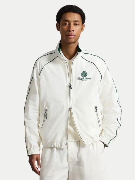 Polo Ralph Lauren Bluza 710B17650001 Biały Regular Fit. Białe bluzy męskie Polo Ralph Lauren, m, bez wzorów, bez kaptura. Za 1,799.00 zł.