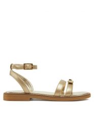 Calvin Klein Jeans Sandały Sandal V4A2-83052-1322 Złoty. Żółte sandały dziewczęce Calvin Klein Jeans, z jeansu, bez zapięcia. Za 369.99 zł.