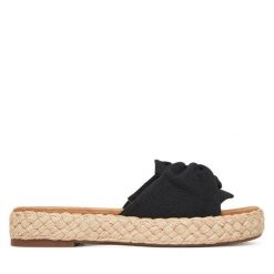 Espadryle Toms. Czarne espadryle damskie Toms, bez wzorów, bez obcasa, bez zapięcia. Za 189.99 zł.