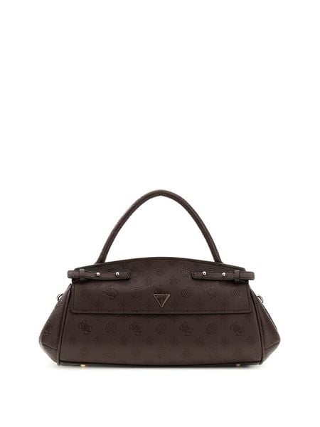 Guess Torebka 182747 Brązowy. Brązowe listonoszki damskie Guess, z aplikacjami, bez dodatków. Za 584.99 zł.
