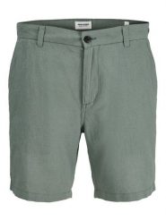 Jack & Jones Szorty materiałowe Stace Summer 12248627 Khaki Regular Fit. Brązowe szorty męskie Jack & Jones, l, bez wzorów, z bawełny. Za 179.99 zł.