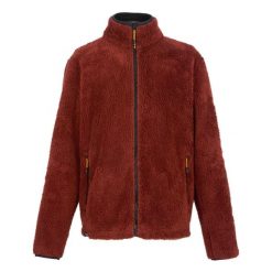 Męska Bluza Polarowa Midoor Fluffy Fleece Jacket. Czerwone bluzy męskie Regatta, m, bez wzorów, z polaru, bez kaptura, trekkingowe. Za 84.99 zł.