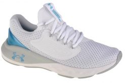 Buty do biegania damskie, Charged Vantage 2 VM. Białe obuwie sportowe damskie Under Armour, bez wzorów, z materiału, do biegania. Za 249.99 zł.