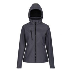 Kurtka Softshellowa Damska Membrana Trójwarstwowa Venturer. Czarne kurtki sportowe damskie Regatta, xl, bez wzorów, bez kaptura, trekkingowe. Za 240.99 zł.