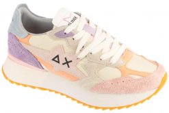 Buty sportowe Sneakersy damskie, Stargirl Multicolor Option. Białe obuwie sportowe damskie SUN68, bez wzorów, z materiału, trekkingowe. Za 519.99 zł.