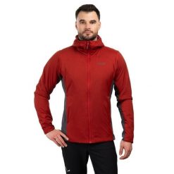 Kurtka trekkingowa męska Xenair Alpine Flex. Czerwone buty sportowe męskie RAB, m, bez wzorów, rowerowe. Za 899.99 zł.