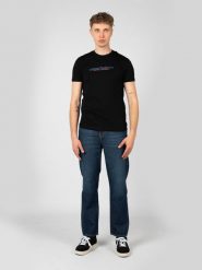 Diesel T-shirt "T-Diegor" | A12754-RPATI | Mężczyzna | Czarny. Czarne t-shirty męskie Diesel, l, bez wzorów, z bawełny, eleganckie, bez kołnierzyka. W wyprzedaży za 169.00 zł.