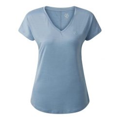 Koszulka damska Dare 2B Vigilant. Niebieskie t-shirty damskie Dare 2b, l, bez wzorów, z poliesteru, bez kołnierzyka. Za 126.40 zł.