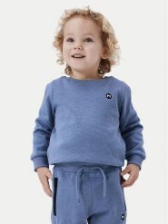 NAME IT Bluza 13220379 Niebieski Regular Fit. Niebieskie bluzy dla chłopców Name it, bez wzorów, z syntetyku, bez ramiączek, bez kaptura. Za 79.99 zł.