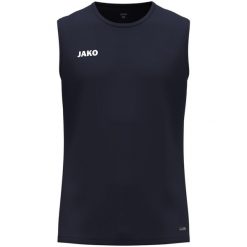 Tank top Jako One. Niebieskie t-shirty męskie Jako, l, bez wzorów, z poliesteru, sportowe, bez kołnierzyka. Za 153.00 zł.