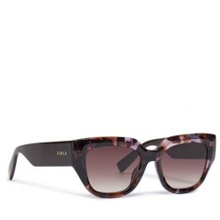 Okulary przeciwsłoneczne Furla. Brązowe okulary przeciwsłoneczne damskie Furla. Za 399.99 zł.