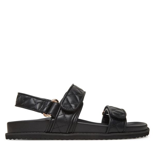 Sandały Call It Spring. Czarne sandały damskie Call it Spring, bez wzorów, bez obcasa, na płaskiej podeszwie, bez zapięcia. Za 169.99 zł.