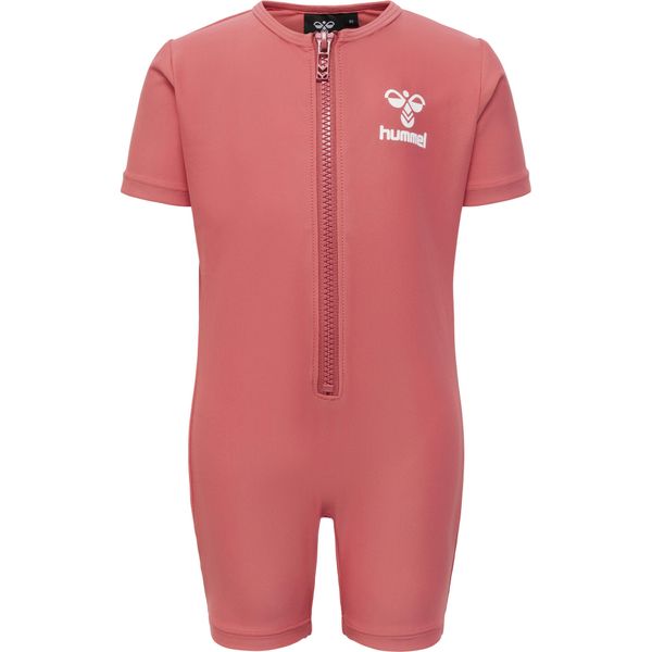 Strój kąpielowy dla dzieci Hummel Drew. Czerwone stroje kąpielowe dla dziewczynek Hummel, bez wzorów. Za 170.00 zł.