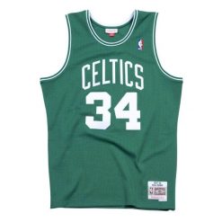 Jersey Boston Celtics 2007-08 Paul Pierce. Zielone koszulki sportowe męskie Mitchell & Ness, m, bez wzorów, z jersey, bez kołnierzyka, bez ramiączek, do koszykówki. Za 517.00 zł.