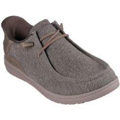 Buty sportowe męskie Skechers Melson Coronado. Szare buty sportowe męskie Skechers, z tkaniny, bez zapięcia. Za 289.99 zł.