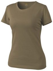 Helikon-Tex T-Shirt DAMSKI - Bawełna - Coyote. T-shirty damskie HELIKON-TEX, bez wzorów, z bawełny, bez kołnierzyka. Za 77.19 zł.