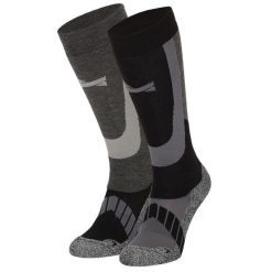 Skarpety narciarskie unisex - Multi czarne - 2 pary. Czarne skarpety damskie XTREME, bez wzorów, z poliamidu. W wyprzedaży za 148.10 zł.