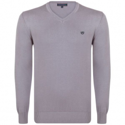 Felix Hardy Sweter Męski L Szary. Szare swetry przez głowę męskie Felix Hardy, dekolt w kształcie v. Za 159.00 zł.