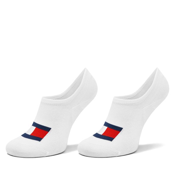 Stopki Tommy Hilfiger. Białe skarpety damskie Tommy Hilfiger, bez wzorów. Za 59.99 zł.