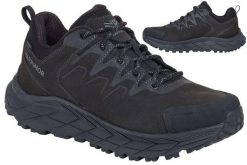 Buty turystyczne męskie Karrimor Goshawk Low. Czarne trekkingi męskie Karrimor, trekkingowe. Za 269.99 zł.