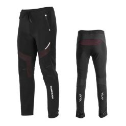 Sportowe spodnie męskie Rockbros YPK007 ocieplane. Czarne spodnie sportowe męskie ROCKBROS, na jesień, m, bez wzorów, z materiału, do biegania. Za 186.00 zł.